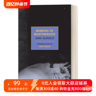 Montparnasse 蒙帕纳斯回忆录 Books York 英文原版 New Review 进口英语原版 Memoirs 英文版 Classics John Glassco 书籍