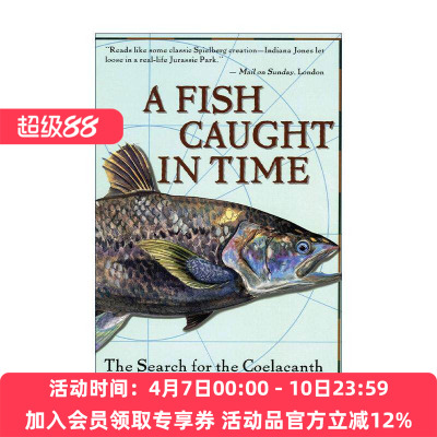 英文原版 A Fish Caught in Time 寻找我们的鱼类祖先 四亿年前的演化之谜 英文版 进口英语原版书籍