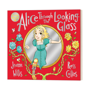 爱丽丝穿过镜子 英文原版绘本 Alice Through the Looking-Glass 英文版 进口英语原版书籍
