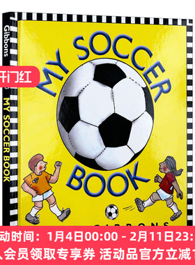 英文原版 My Soccer Book 我的美式足球书 精装盖尔吉本斯百科知识绘本 Gail Gibbons 英文版 进口英语原版书籍
