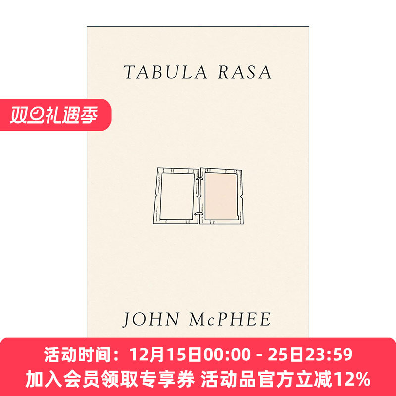 英文原版 Tabula Rasa 约翰·麦克菲文集卷1 英文版 进口英语原版书籍