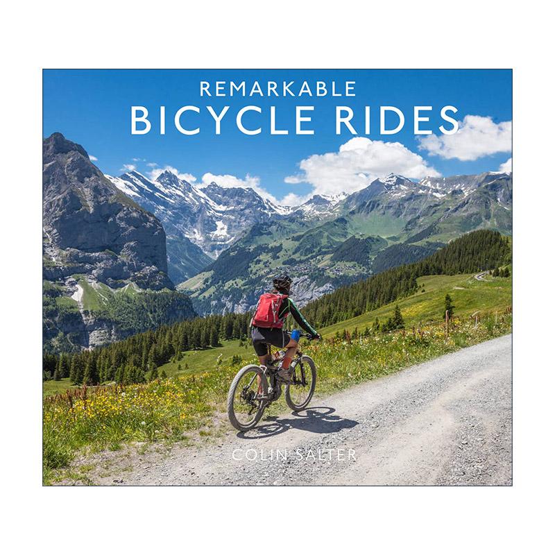 英文原版 Remarkable Bicycle Rides 世界具挑战性骑行路线合集 精装图册 英文版 进口英语原版书籍