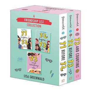 英文原版 A Friendship List Collection 3-Book Box Set 友谊清单3册盒装 青春期成长故事 英文版 进口英语原版书籍