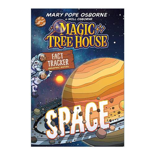 英文原版 Magic Tree House Fact Tracker Graphic Novel Space 神奇树屋事实追踪漫画系列 太空 英文版 进口英语原版书籍