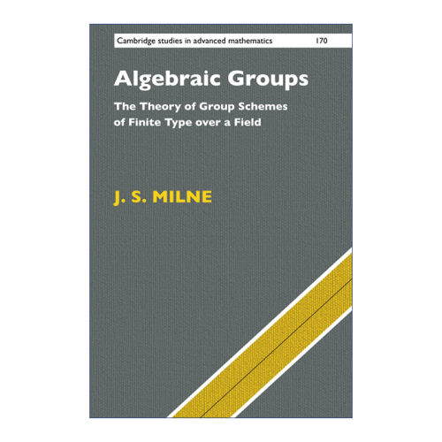 代数群  英文原版 Algebraic Groups 剑桥高等数学研究系列 英文版 进口英语原版书籍