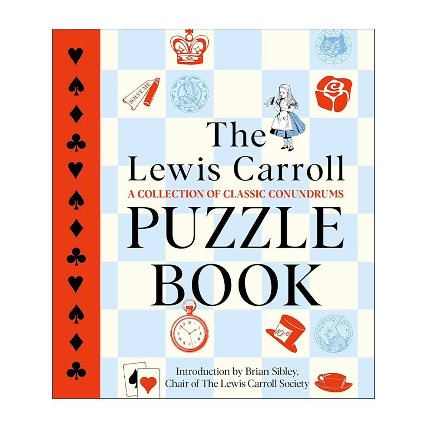英文原版 Lewis Carroll Puzzle Book 爱丽丝梦游仙境160周年 刘易斯·卡罗尔的谜语书 精装 英文版 进口英语原版书籍