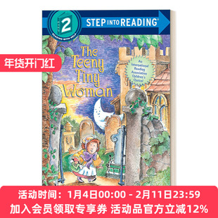 英文原版 Step into Reading 2 - The Teeny Tiny Woman 兰登分级阅读2 小妇人 英文版 进口英语原版书籍