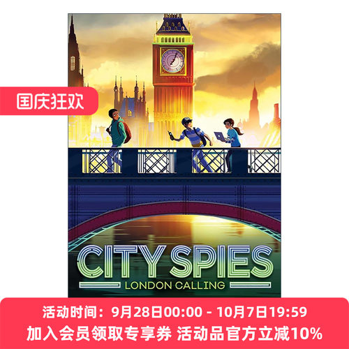 英文原版 London Calling 城市间谍6 伦敦 精装 青少年冒险故事 英文版 进口英语原版书籍