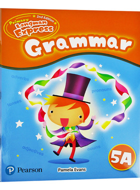 培生香港朗文小学英语教材 五年级上学期 语法练习册 英文原版 Primary Longman Express 5A grammar 第二版朗文快车PLE 英文版