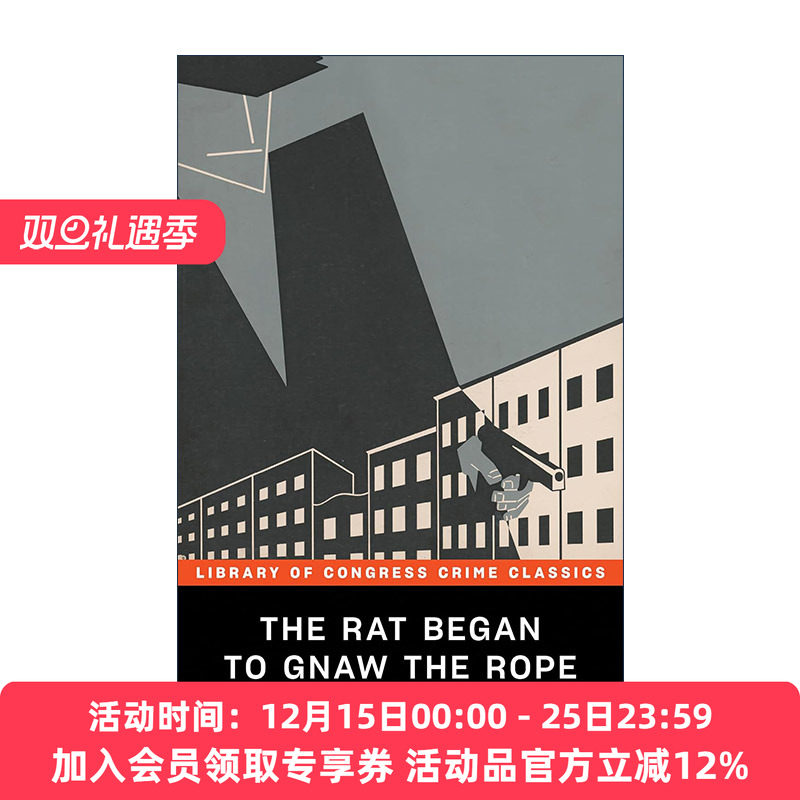 英文原版 The Rat Began to Gnaw the Rope 老鼠开始啃绳子 美国国会图书馆经典犯罪推理系列 C.W. Grafton 进口英语原版书籍