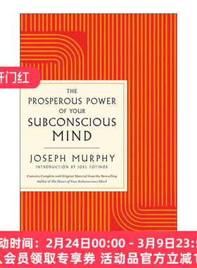 英文原版 The Prosperous Power of Your Subconscious Mind 潜意识的繁荣力量 英文版 进口英语原版书籍