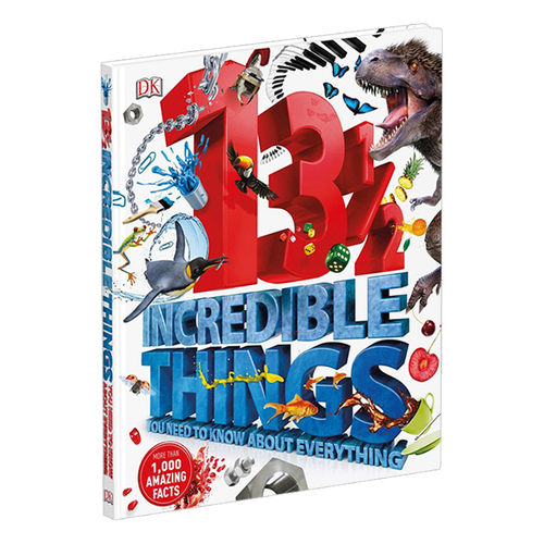 你需要了解的事 英文原版 131/2 Incredible Things You Need to Know About Everything 全彩精装 DK少儿科普启蒙 英文版英语书