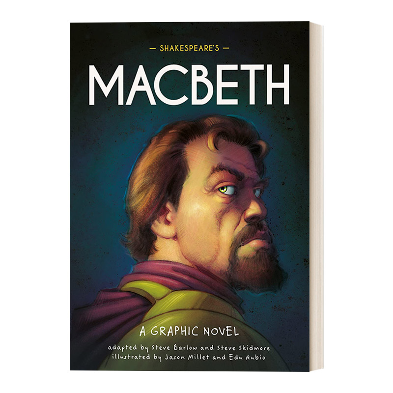 英文原版 Classics in Graphics: Shakespeare's Macbeth 莎士比亚漫画版 麦克白 精装 英文版 进口英语原版书籍