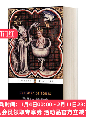 华研原版 法兰克人史 格雷戈里 英文原版 The History of the Franks 企鹅黑经典 Penguin Classics 英文版 进口英语原版书籍