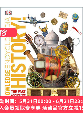历史知识百科大全  英文原版 Knowledge Encyclopedia History DK历史知识百科大全 精装 英文版 进口英语原版书籍