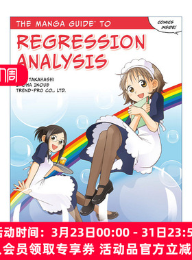 漫画统计学之回归分析  英文原版 The Manga Guide to Regression Analysis 欧姆社学习漫画系列 高桥信Shin Takahashi 进口书籍