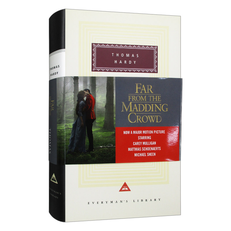 英文原版小说 Far from the Madding Crowd 远离尘嚣 人人图书馆精装收藏版 英文版 进口英语原版书籍