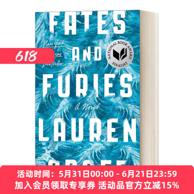 英文原版 Fates and Furies 命运与狂怒 Lauren Groff劳伦 格罗夫 入围美国国家图书奖 纽约时报畅销书 英文版 进口英语原版书籍