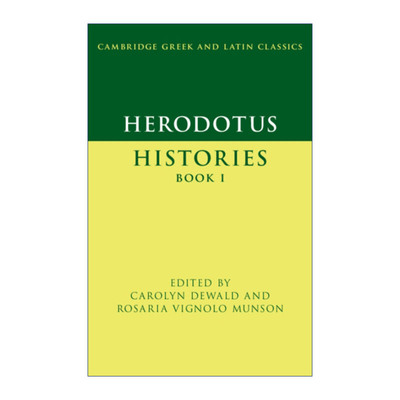 希罗多德历史 卷一 英文原版 Herodotus: Histories Book I 剑桥希腊拉丁语经典系列 原文加学者注释 英文版 进口英语原版书籍