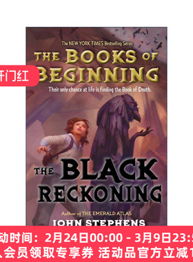 英文原版 The Black Reckoning: Books of Beginning 03 黑色清算 书的开端系列3 儿童奇幻小说 John Stephens 进口英语原版书籍