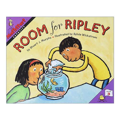 英文原版 Mathstart Level 3 Room for Ripley 数学启蒙绘本3级 英文版 进口英语原版书籍