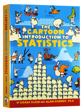 漫画统计学 英文原版 The Cartoon Introduction to Statistics 爆笑科学漫画 统计学教材指南 美国大学生课外读物 进口英语书籍