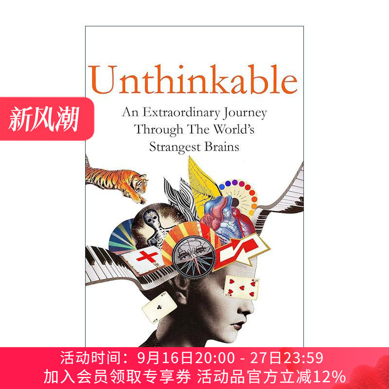 英文原版 Unthinkable 不可思议的大脑 九段非比寻常的生命故事 海伦·汤姆森 Helen Thomson 英文版 进口英语原版书籍