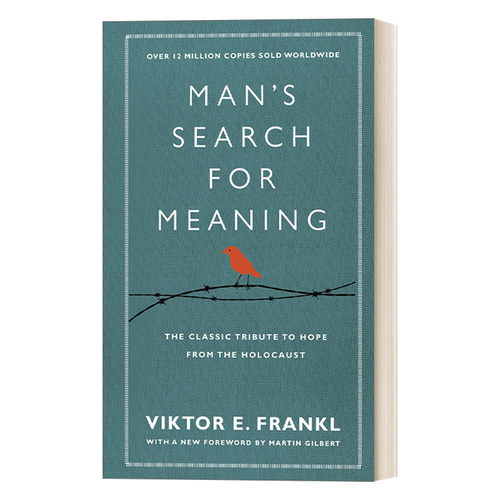 英文原版 Man's Search For Meaning 活出生命的意义 维克多 弗兰克尔 精装 英文版 进口英语原版书籍