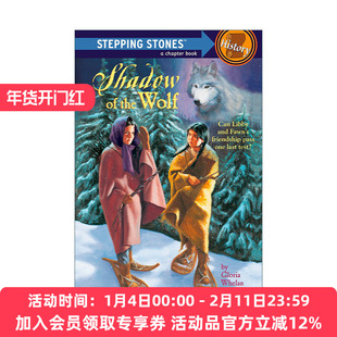狼的影子 英文原版 Shadow of the Wolf A Stepping Stone Book 英文版 进口英语原版书籍