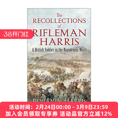 英文原版 The Recollections of Rifleman Harris 步枪手哈里斯回忆录 欧洲战争史 拿破仑 英文版 进口英语原版书籍
