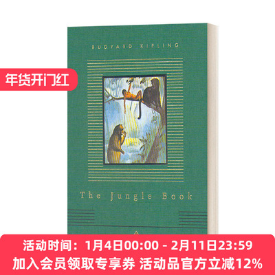 英文原版 The Jungle Book 丛林故事 吉卜林 Everyman精装版 英文版 进口英语原版书籍
