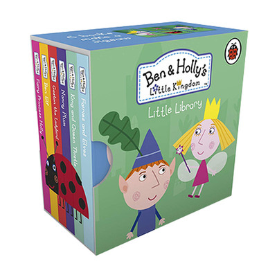 英文原版 班班和莉莉的小王国 小小图书馆6册 Ben and Holly's Little Kingdom  Little Library 英文版 进口英语原版书籍