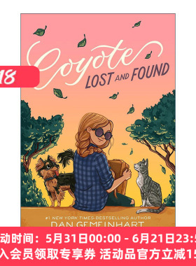 英文原版 Coyote Lost and Found 柯优提的得与失 精装 柯优提的非凡之旅续集 英文版 进口英语原版书籍