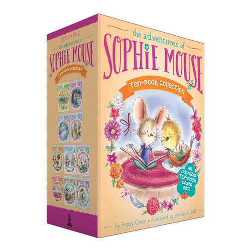 英文原版 老鼠苏菲历险记 1-10套装 The Adventures of Sophie Mouse Ten-Book Collection 儿童课外读物 英文版 进口英语原版书籍