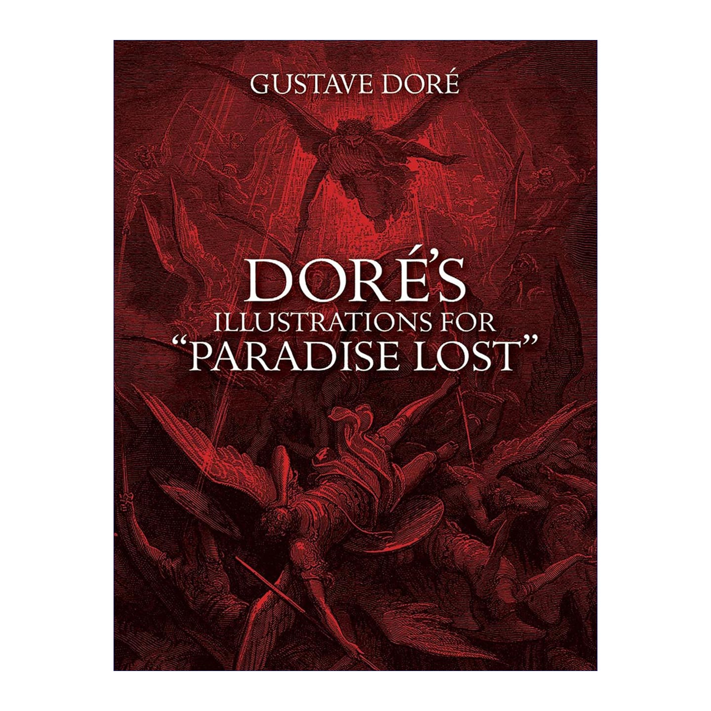 华研原版 多雷版画失乐园黑白插画集 英文原版 Doré's Illustrations for Paradise Lost 英文版进口原版英语书籍