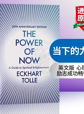 当下的力量 英文原版 The Power of Now 埃克哈特托利 Eckhart Tolle 英文版心理学励志成功畅销书籍 进口原版英语书