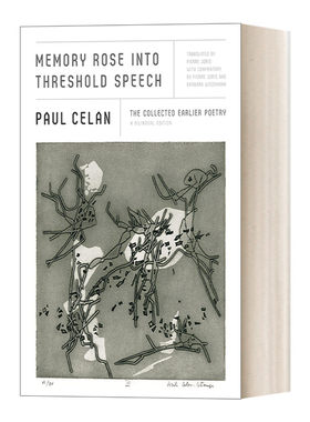 英文原版 Memory Rose into Threshold Speech 保罗 策兰早年诗选  德英双语版 英文版 进口英语原版书籍