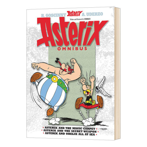 英文原版 Asterix Asterix Omnibus 10 高卢英雄历险记28-30 合订本 卷十 儿童漫画书 英文版 进口英语原版书籍