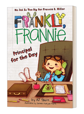英文原版 Frankly  Frannie Principal for the Day 坦率点 弗兰妮5 英文版 进口英语原版书籍