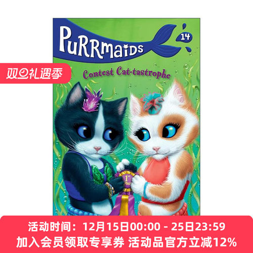 英文原版 Contest Cat-Astrophe Purr14 美猫鱼14 竞赛 英文版 进口英语原版书籍