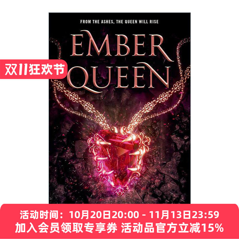 英文原版 Ember Queen Ash Princess 03 残虹女王 灰烬公主系列3 青少年奇幻小说 Laura Sebastian 英文版 进口英语原版书籍