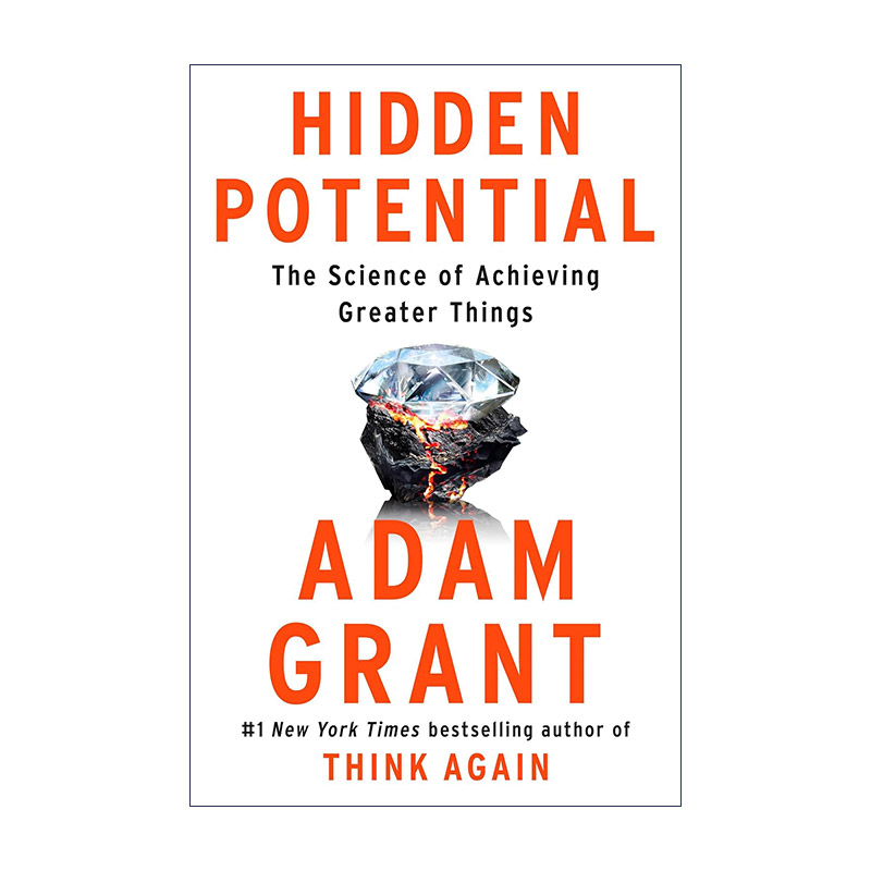 英文原版 Hidden Potential Exp 隐藏的潜力 成就伟大事业的科学 Think Again作者Adam Grant 英文版 进口英语原版书籍