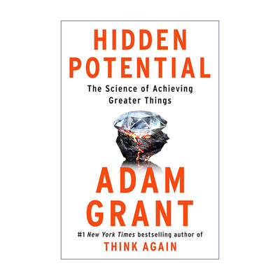 英文原版 Hidden Potential Exp 隐藏的潜力 成就伟大事业的科学 Think Again作者Adam Grant 英文版 进口英语原版书籍