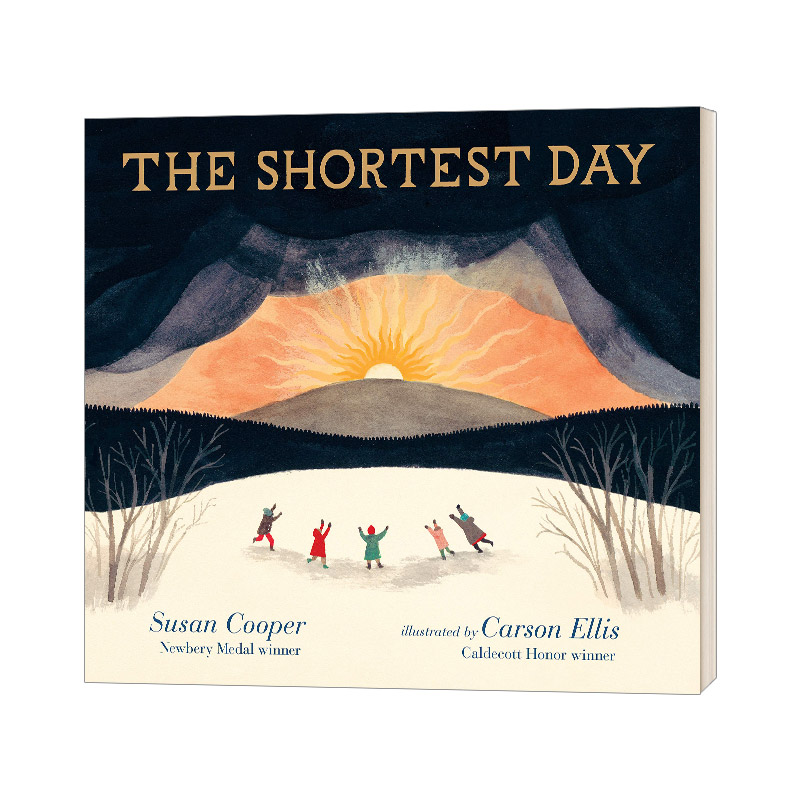 英文原版 The Shortest Day最短的一天精装绘本 Carson Ellis插画 Susan Cooper纽伯瑞奖作家英文版进口英语原版书籍