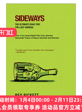 英文原版 Sideways 杯酒人生 小说 英文版 进口英语原版书籍