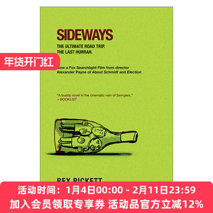 英文原版 Sideways 杯酒人生 小说 英文版 进口英语原版书籍