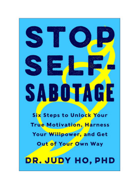 英文原版 Stop Self-Sabotage 停止自我破坏 摆脱内耗6步打造高效行动力 精装 英文版 进口英语原版书籍