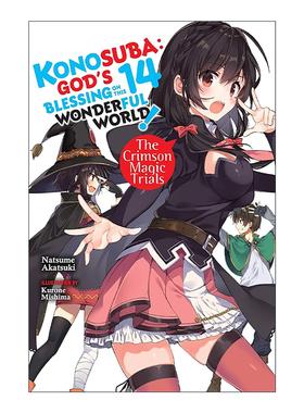 英文原版 Konosuba God's Blessing on This Wonderful World!  Vol. 14 为美好的世界献上祝福14 小说 英文版 进口英语原版书籍