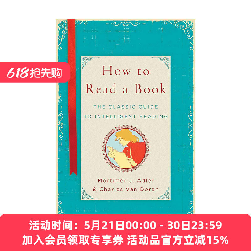 英文原版 How to Read a Book 如何阅读一本书 精装 英文版 进口英语原版书籍