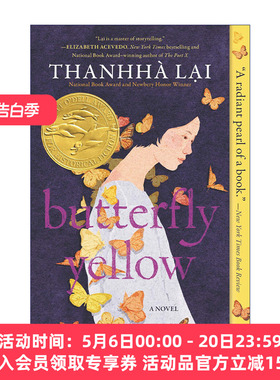 黄色蝴蝶  英文原版 Butterfly Yellow 2020斯科特历史小说奖 亚裔移民 纽伯瑞奖作者赖昙荷 英文版 进口英语原版书籍